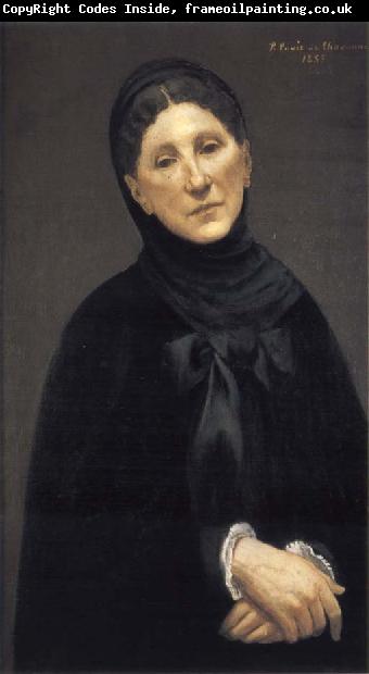 Pierre Puvis de Chavannes Portrait of Mme M.C